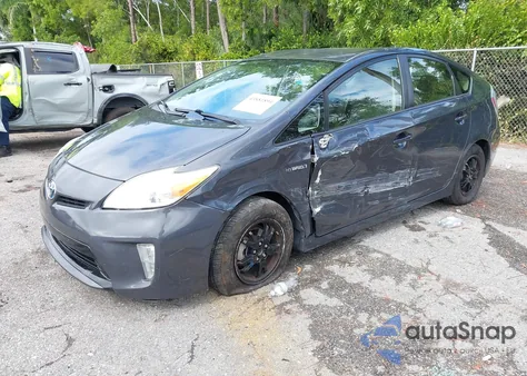 2014 Toyota Prius Two from USA, damaged, VIN JTDKN3DU4E0365877